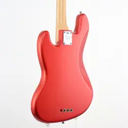 USED  FENDER USA   AMERICAN JAZZ BASS ALDER CHROME RED