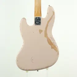 USED  FENDER MEXICO   ARTIST SERIES FLEA JAZZ BASS SHELL PINK   LIMITED   TIME