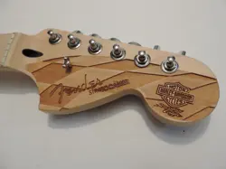 USACG CUSTOM FENDER STRATOCASTER HARLEY DAVIDSON SCREAMING EAGLE 100TH NECK MINT