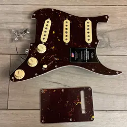 FENDER AMERICAN PROFESSIONAL II STRATOCASTER LOADED TORTOISE PICKGUARD USA STRAT