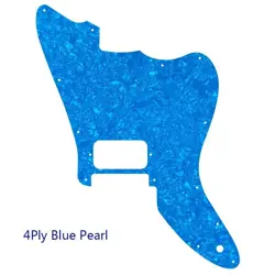 PARTS FOR US CUSTOM FENDER SQUIER  JAGMASTER GUITAR PICKGUARD BLUE PEARL