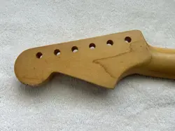 MUSIKRAFT USA FENDER LICENSE STRATOCASTER ELECTRIC GUITAR NECK MAPLE