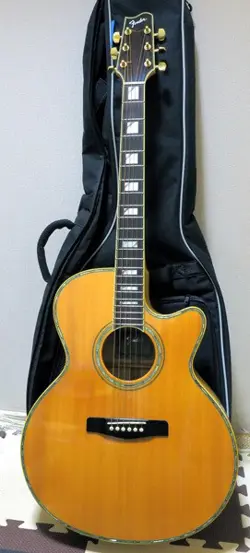 FENDER AS-1 ACOUSTIC GUITAR 1986 1987 MAPLE MADE IN JAPAN