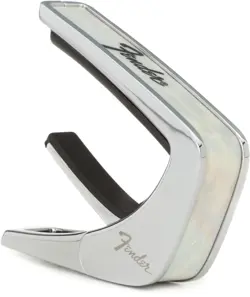 THALIA FENDER OFFICIALLY LICENSED CAPO - WHITE MOTHER OF PEARL WITH BLACK PERINE