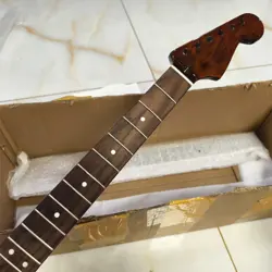 22 FRET ST ELECTRIC GUITAR NECK PART MAPLE FOR FENDER REPLACE ROSEWOOD GLOSS