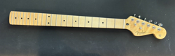 NEW MAPLE FINISHED ELECTRIC GUITAR NECK FOR FENDER CUSTOM SHOP STRAT W/ TUNERS