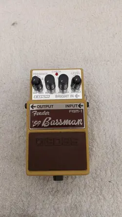 FENDER  59 BASSMAN MODEL NO. FBM 1 BOSS