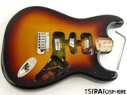 FENDER AMERICAN ULTRA II STRATOCASTER STRAT BODY & HARDWARE, USA ULTRABURST