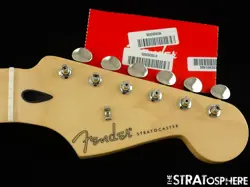 FENDER JIMMIE VAUGHAN STRATOCASTER STRAT NECK + TUNERS MAPLE 