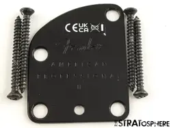 LTD. FENDER AMERICAN PROFESSIONAL II TELE HH RMN CONTOUR NECK PLATE BLACK