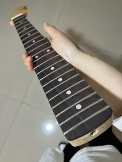 LARGE HEADSTOCK ROSEWOOD 22FRETS MAPLE GUITAR NECK SUITABLE FOR FENDER STRAT
