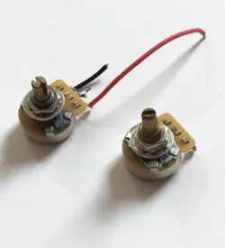 2 VINTAGE 2000S FENDER STRATOCASTER CTS GUITAR POTS WIRING HARNESS EP 500K PARTS