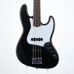 ELECTRIC BASS GUITAR FENDER USA AMERICAN STANDARD JAZZ US12034572 GIG CASE USED