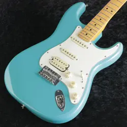 ELECTRIC GUITAR FENDER MEXICO PLAYER II STRATOCASTER HSS MN AQUATONE BLUE USED