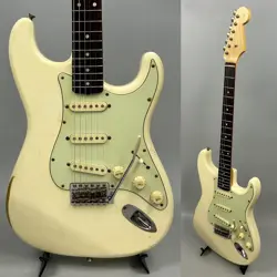 FENDER JAPAN EXCLUSIVE CLASSIC 60S STRATOCASTER VWH 2015 USED ELECTRIC GUITAR