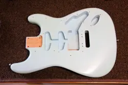 STRATOCASTER BODY / NITRO SATIN/ SONIC BLUE /SSS/ /STRAT / ALDER / FITS FENDER,W