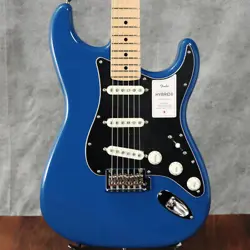 FENDER MADE IN JAPAN HYBRID II STRATOCASTER MAPLE FINGERBOARD FOREST BLUE S/N
