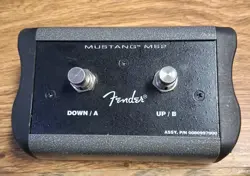 FENDER 008-0997-000 MS2 MUSTANG AMP 2-BUTTON FOOTSWITCH 1/4