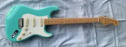 FENDER AMERICAN VINTAGE II 1957 STRATOCASTER ELECTRIC GUITAR SEAFOAM GREEN COLOR