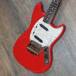 SQUIER BY FENDER CLASSIC VIBE '60S MUSTANG FIESTA RED USED MAPLE W/SOFT CASE