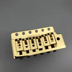 TREMOLO SYSTEMS VINTAGE BRIDGE WILKINSON WOV09 FOR FENDER STRAT GUITAR GOLD