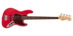 FENDER MADE IN JAPAN HYBRID II JAZZ BASS ROSEWOOD FINGERBOARD MODENA RED