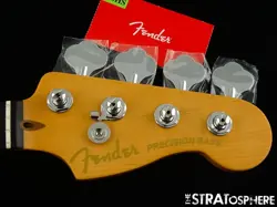 FENDER AMERICAN ULTRA II PRECISION P BASS NECK & TUNERS USA MODERN 