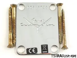 USA FENDER CUSTOM SHOP 62 STRAT RELIC, NECK PLATE, STRATOCASTER SERIAL #