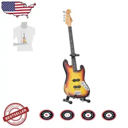 FJ-004 FENDER LICENSED MINIATURE JAZZ BASS - COLLECTOR'S DREAM WITH STAND & BOX