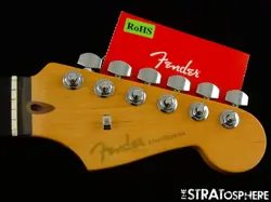 FENDER AMERICAN ULTRA II STRATOCASTER STRAT, NECK + LOCKING TUNERS EBONY