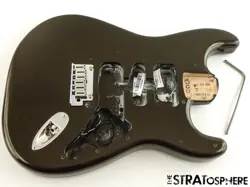 FENDER AMERICAN ULTRA II STRATOCASTER STRAT BODY W/ HARDWARE, USA TEXAS TEA