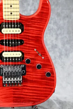 FENDER MICHIYA HARUHATA STRATOCASTER MAPLE FINGERBOARD TRANS PINK