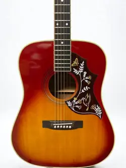 FENDER JAPAN DREADNOUGHT ACOUSTIC GUITAR FISHMAN PICKUP EXCELLENT