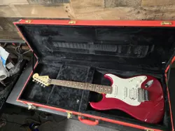 2012 MIM FENDER STANDARD STRATOCASTER HSS W/ FLOYD ROSE TREMOLO W HSC