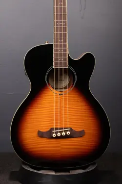 ACOUSTIC-ELECTRIC BASS 3-TONE
