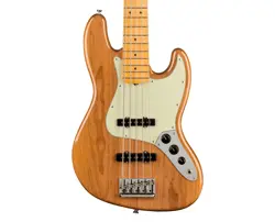 OPEN BOX FENDER AMERICAN PROFESSIONAL II JAZZ BASS V - ROASTED PINE W/ MAPLE FB