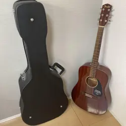 FENDER CD-60 ACOUSTIC GUITAR WITH CASE SAFE DELIVERY FROM JAPAN