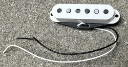 FENDER JAPAN AERODYNE STRATOCASTER SINGLE COIL NECK GUITAR PICKUP WHITE