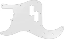 WD CUSTOM PICKGUARD FOR LEFT HAND FENDER AMERICAN STANDARD PRECISION BASS #22...