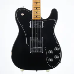 FENDER AMERICAN VINTAGE 72 TELECASTER CUSTOM BLACK W/HARD CASE USED