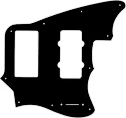 WD CUSTOM PICKGUARD FOR FENDER MODERN PLAYER MARAUDER #01 BLACK