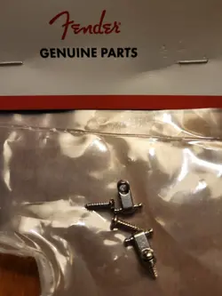 USA SELLER 2X FENDER GUITAR STRING TREES FOR FENDER STRAT TELE SQUIER VIBE