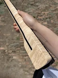 AAA ROSEWOOD 22FRETS GLOSS FLAME MAPLE GUITAR NECK SUITABLE FOR FENDER STRAT