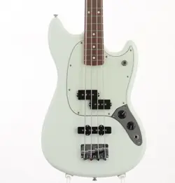 FENDER MEXICO ELECTRIC BASS GUITARUSED FENDER MEXICO PLAYER MUSTANG BASS P