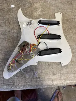 LOADED PICKGUARD PLY