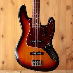 FENDER AMERICAN VINTAGE '62 JAZZ BASS USED ALDER BODY SUNBURST W/HARD CASE
