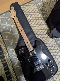SQUIER BY FENDER TELECASTER DELUXE BLACK SAFE PACKING!