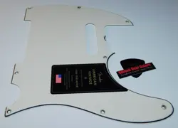 FENDER TELECASTER PICKGUARD AMERICAN VINTAGE PARCHMENT GUITAR PARTS PROJECT TELE