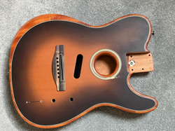 FENDER AMERICAN ACOUSTASONIC TELECASTER GUITAR BODY SUNBURST