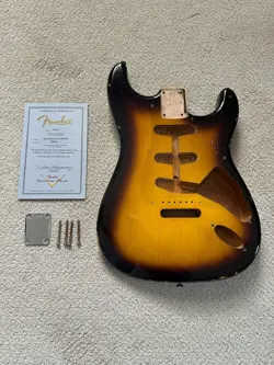 FENDER CUSTOM SHOP 1957 STRATOCASTER BODY - RELIC
